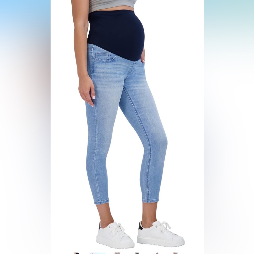 Savi Parker Maternity Skinny Jeans - Ankle Length